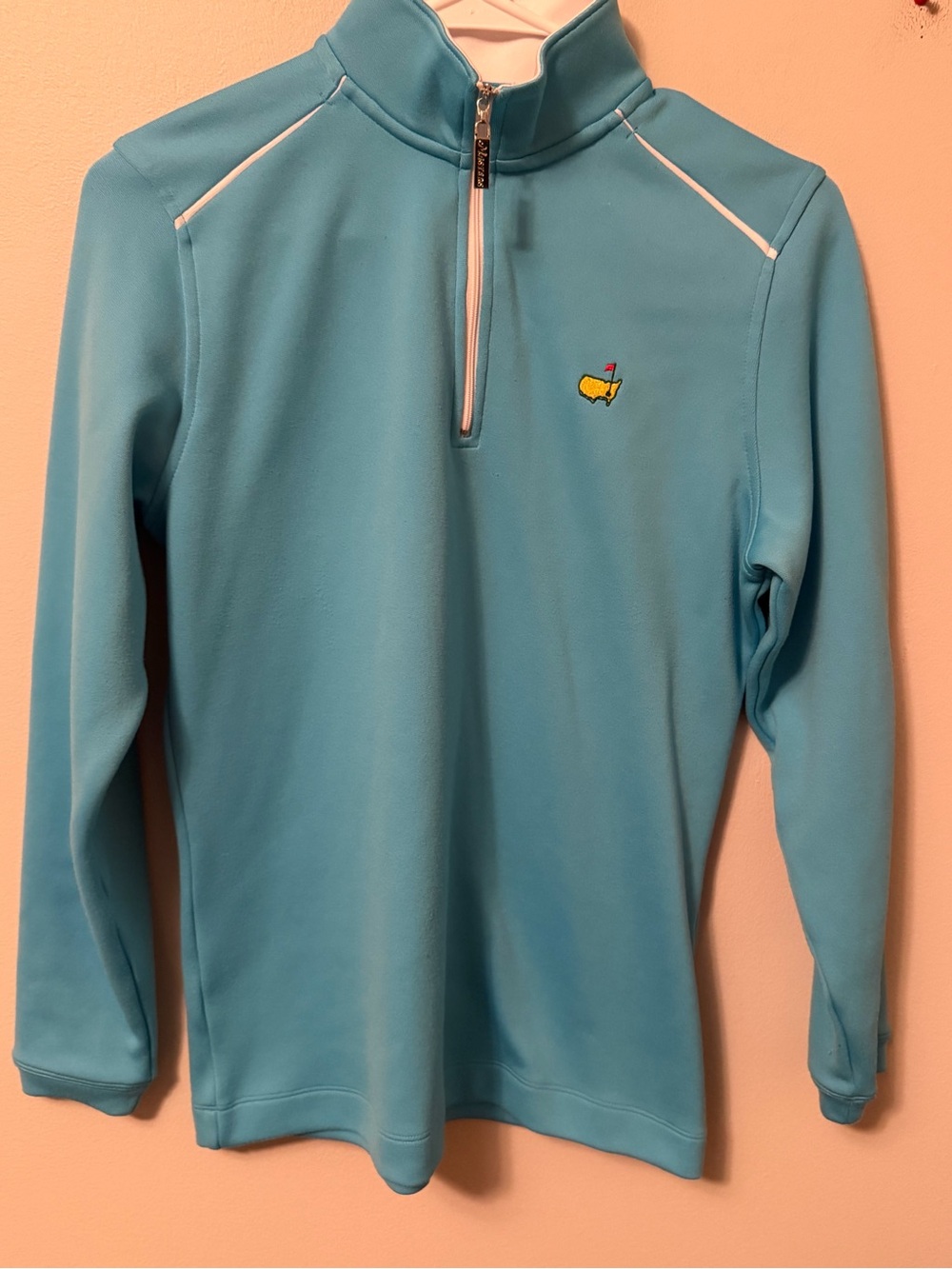 Masters Long-Sleeve Aqua Pullover